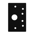 Steel C-Beam End Mount Plate - Image 3