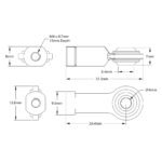 M4 Female Fish Eye Rod End Bearing SI4T/K - Image 4