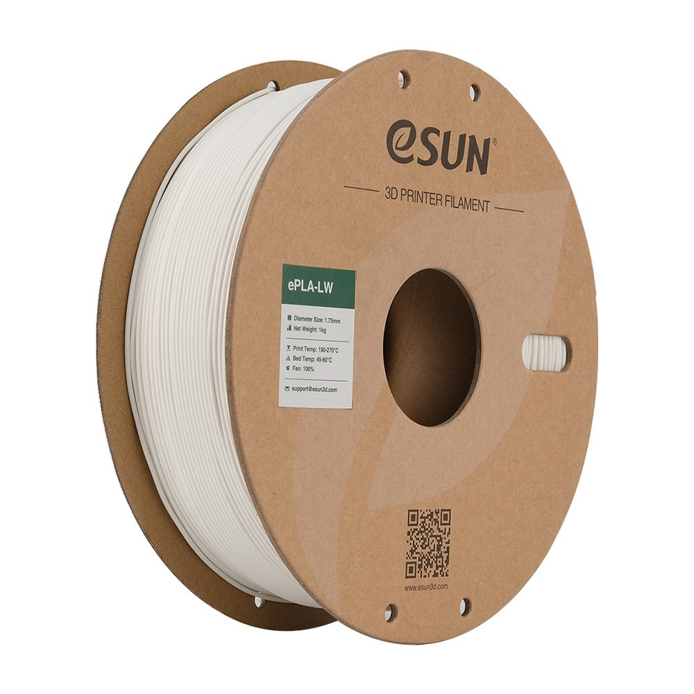 eSUN Natural PLA-LW Filament, 1.75mm, 0.5kg/Roll