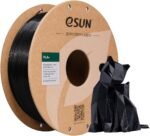 eSUN Black PLA-Matte Filament, 1.75mm, 1kg/Roll - Image 2