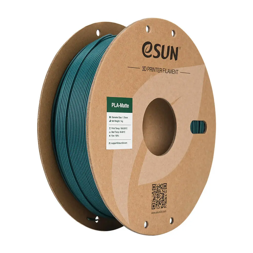 eSUN Morandi Green PLA-Matte Filament, 1.75mm, 1kg/Roll