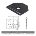 Nema23 Threaded Rod Plate | Openbuilds - Image 2