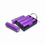 Rechargeable Li-ion 18650 Battery - Purple - Image 3