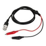 BNC to Crocodile Alligator Clip Test Leads 1M Length - Image 3