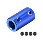 8x10mm Aluminum Rigid Coupling | Anodized Blue