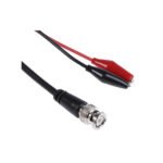 BNC to Crocodile Alligator Clip Test Leads 1M Length - Image 2