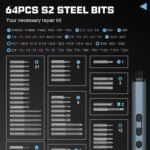Mini Precision Electric Screwdriver Set 68-in-1 - Image 2