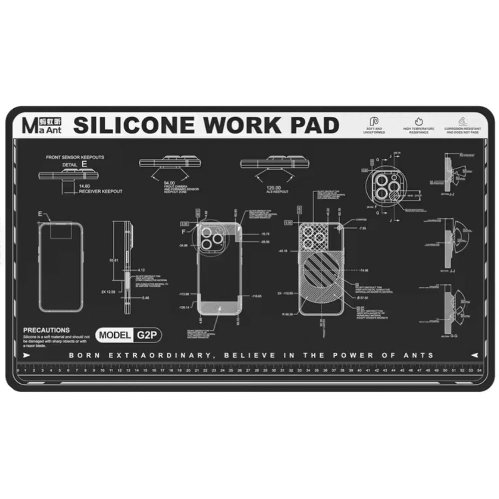 G2P Multi-function Heat Insulation Repair Silicone Mat | MaAnt