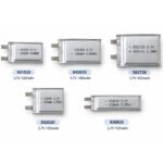 Polymer Li-Ion Battery 3.7Vdc, 100mAh, L33xW8xH4.5mm, 450833 - Image 3