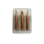 SW-727 Soldering Iron Tips Set, 3Pcs, Gold | MR - Image 2