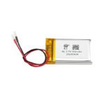 Polymer Li-Ion Battery 3.7Vdc, 300mAh, L20xW20xH4mm, 402020